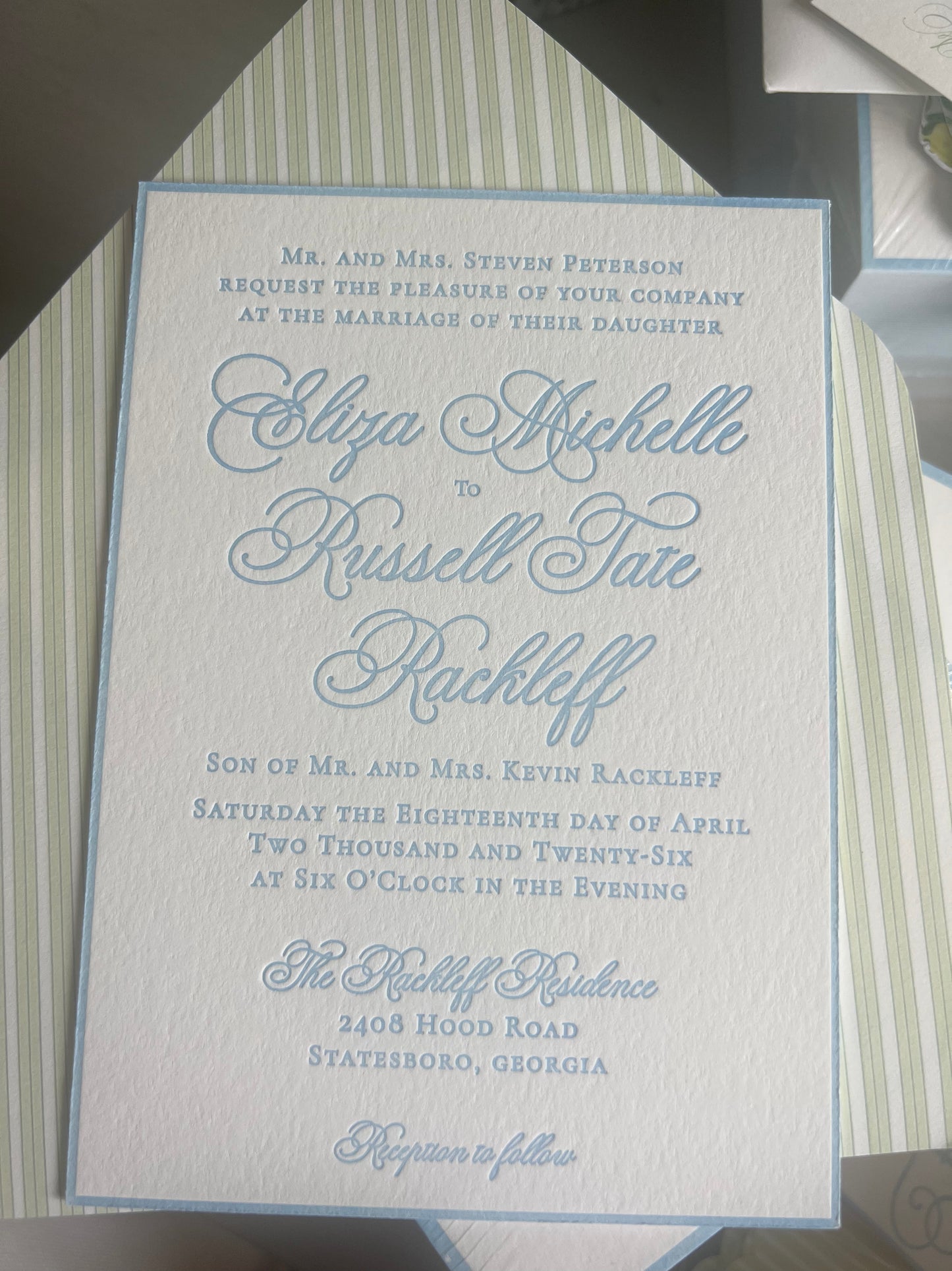 Envelope liner