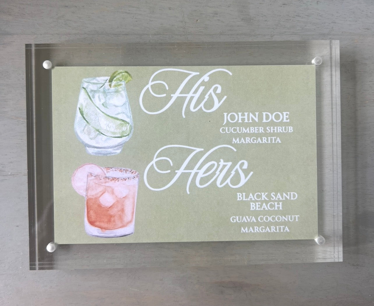 Custom Bar Signs