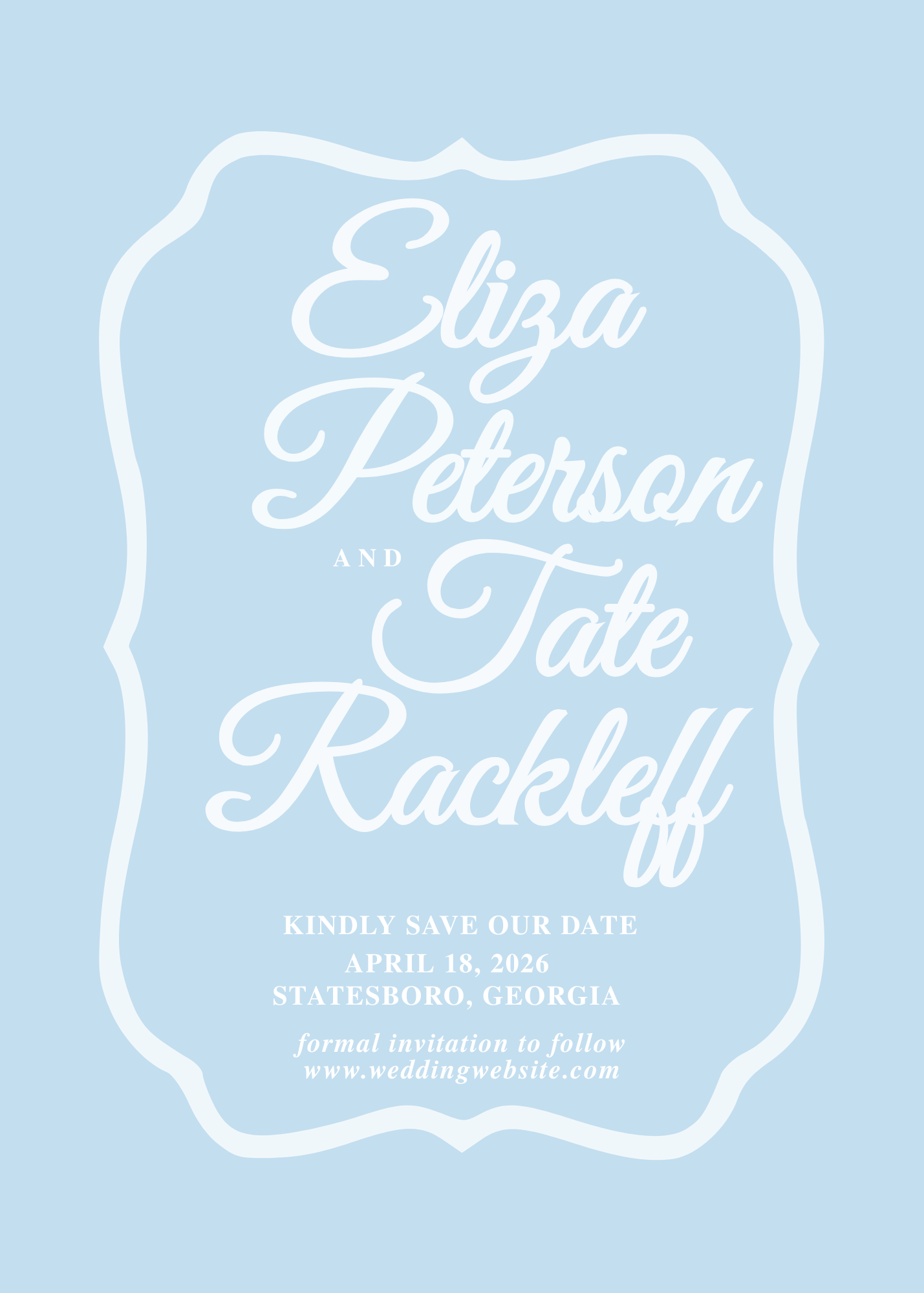 Save the Date